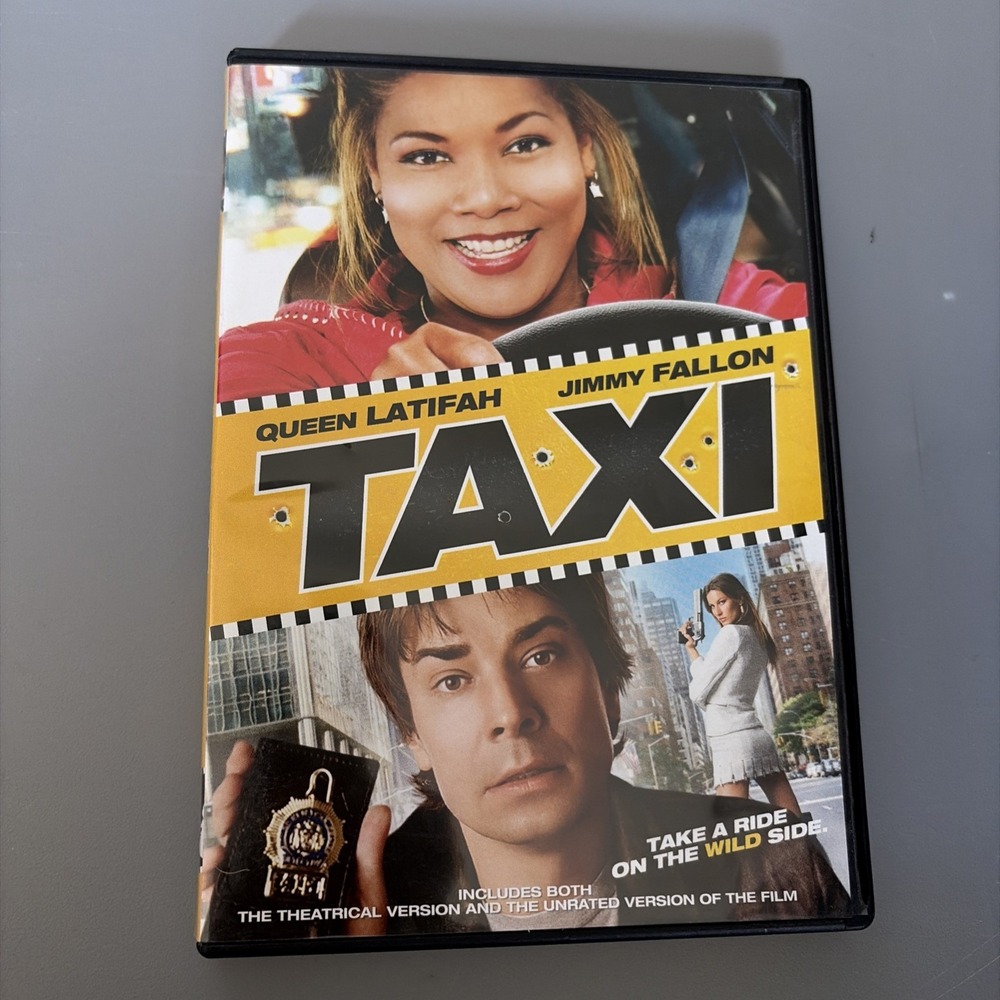 Taxi DVD 2004 Queen Latifah Jimmy Fallon